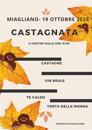 Pro Loco: Castagnata 19/10/2025