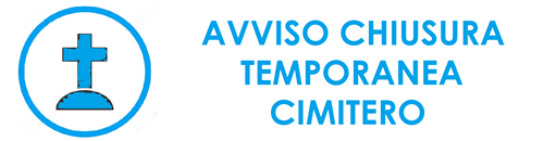 Chiusura temporanea cimitero - attività gestionali ordinarie 2024