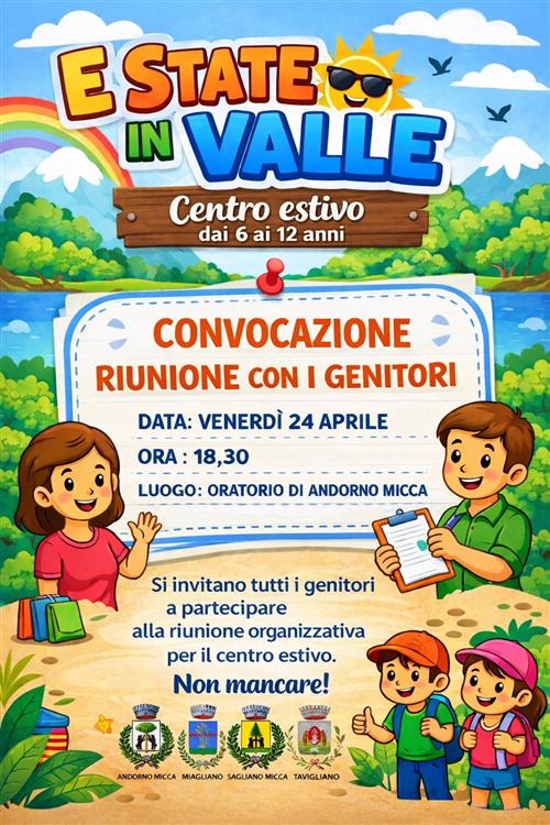 Estate in Valle: Centro estivo dai 6 ai 12 anni