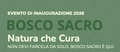 09/05/2026 evento di inaugurazione: Bosco Sacro
