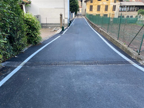 Concluso primo cantiere 2022: riqualificazione via Lanati