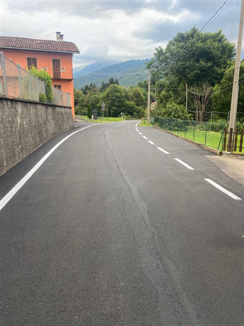 Concluso primo cantiere 2023: viabilità stradale