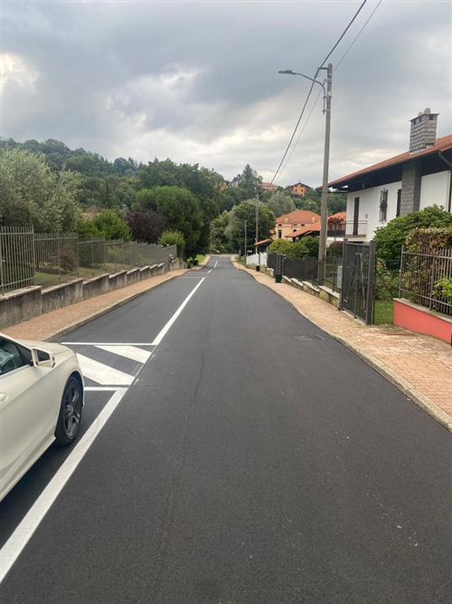 Concluso primo cantiere 2023: viabilità stradale