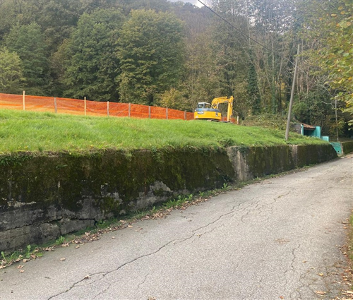 Avvio Cantiere 'Muraglione' regione Pra' d'Aranco