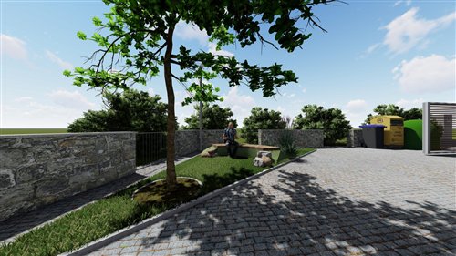 Avvio cantiere riqualificazione area parcheggio 'Canale Roggia'